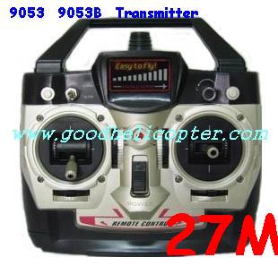 double-horse-9053/9053B helicopter parts transmitter (27M)